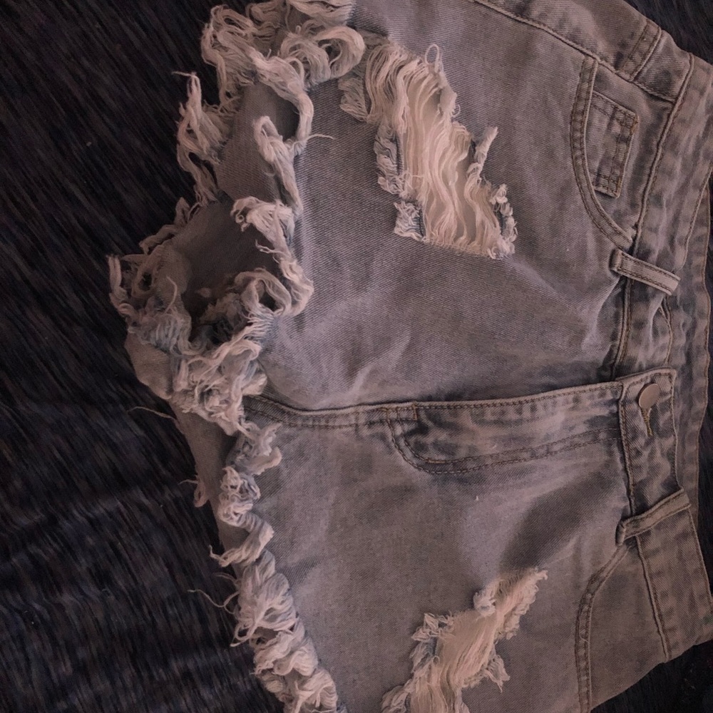 Large Junior Jean Shorts